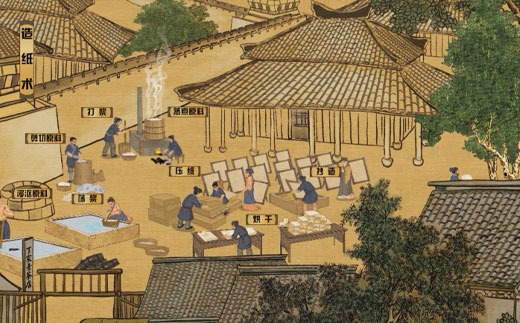 《印刷术的千年历程》长轴手绘动画